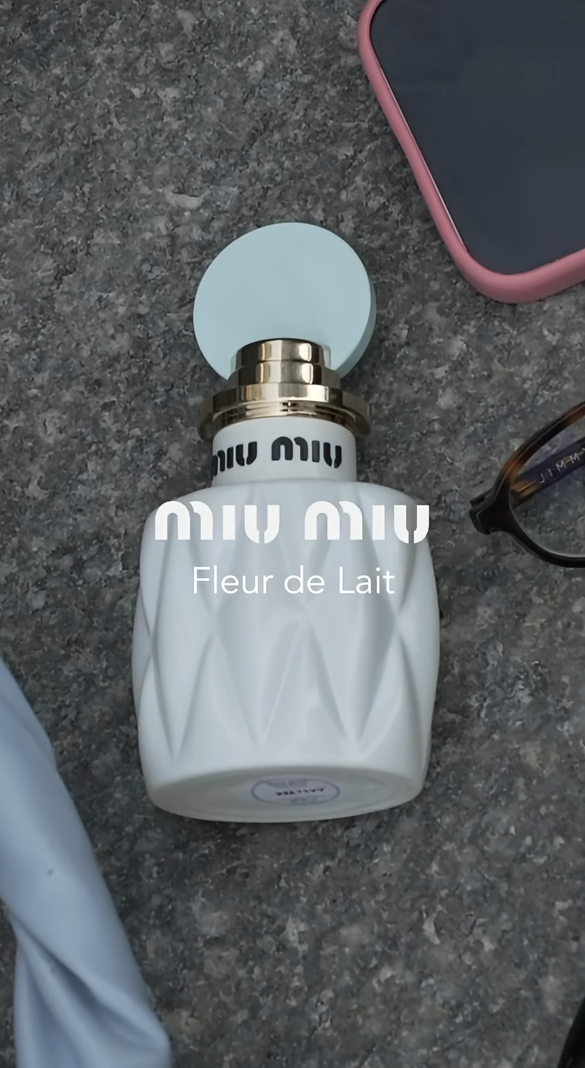Reel per il lancio del profumo Miu Miu Fleur de Lait